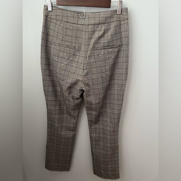 New Veronica Beard Arte Check Tailored Crop Pant in Size 8 - Picture 5 of 15